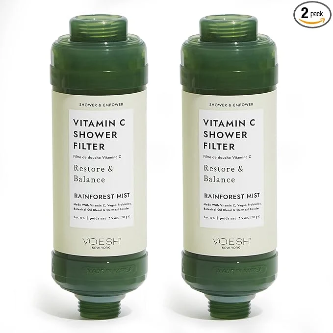 Breathable VOESH Vitamin C Shower Filter Rainforest Mist Shower Aromatherapy Water First-Class