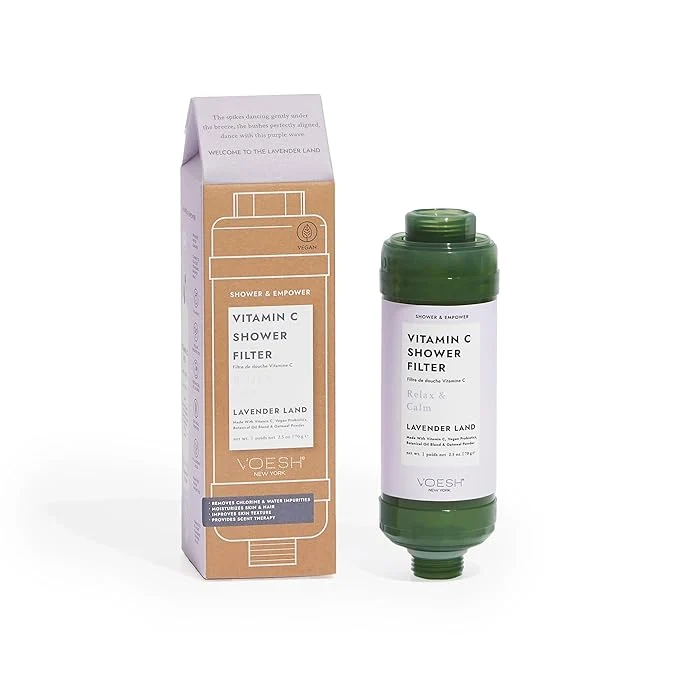 Unique VOESH Vitamin C Shower Filter Lavender Land Shower Aromatherapy Water Practical