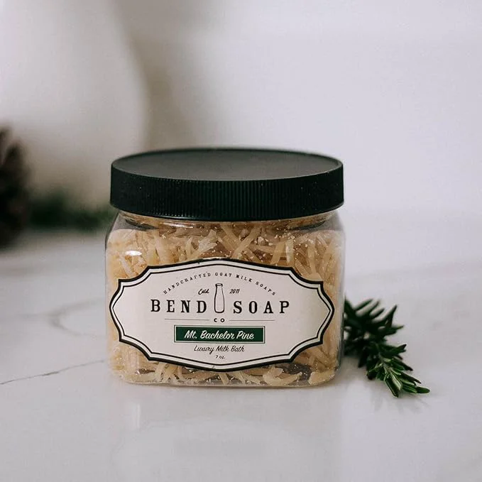 Artisan Mt. Bachelor Pine Milk Bath Natural Bubble Bath Gentle Cleanser First-Class