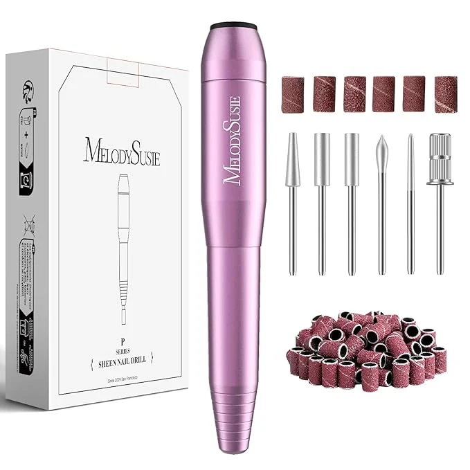 Selected MelodySusie Pen-Shaped Portable USB Nail Drill PC120I 20000RPM Electric Nail Premium Material