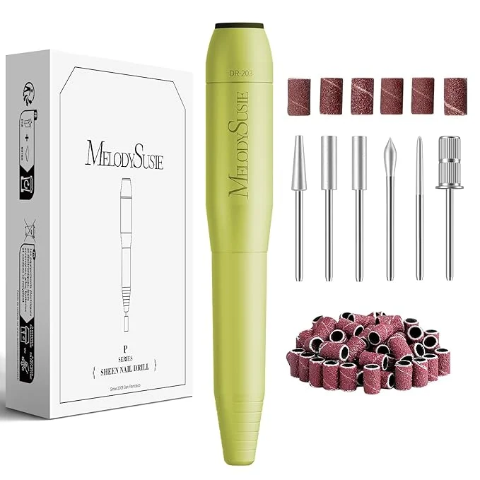 Flexible MelodySusie Pen-Shaped Portable USB Nail Drill PC120I 20000RPM Electric Nail Smooth