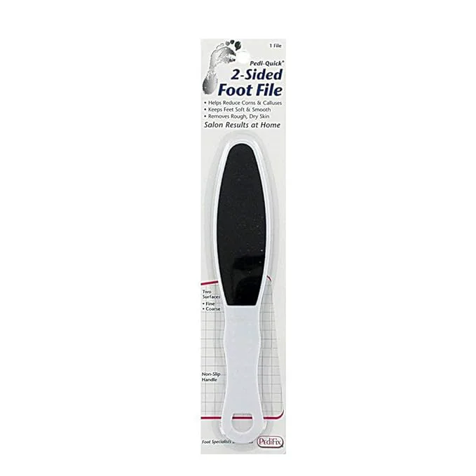 Unique PediFix Pedi-Quick 2-Sided Foot File 1 Each Optimized