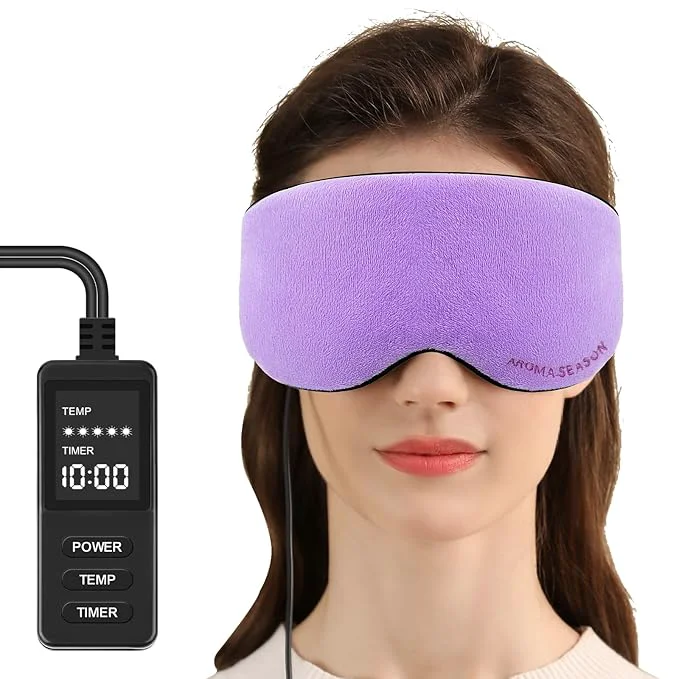Fashionable Aroma Season Heated Eye Mask Warm Eye Compress Refined