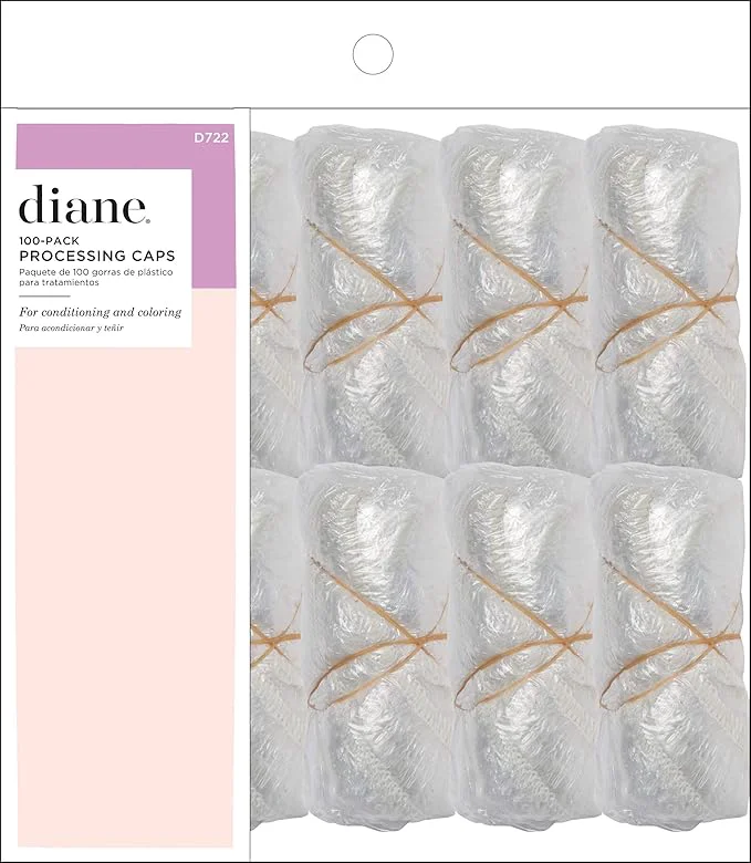 Modern Diane Disposable Clear Processing Hair Caps Premium Material
