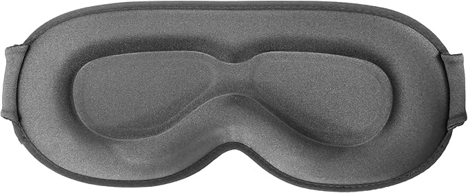 Organic Sleep Eye Mask for Men Women Sleeping Mask for Side Sleeper Travel Blackout Next-Generation