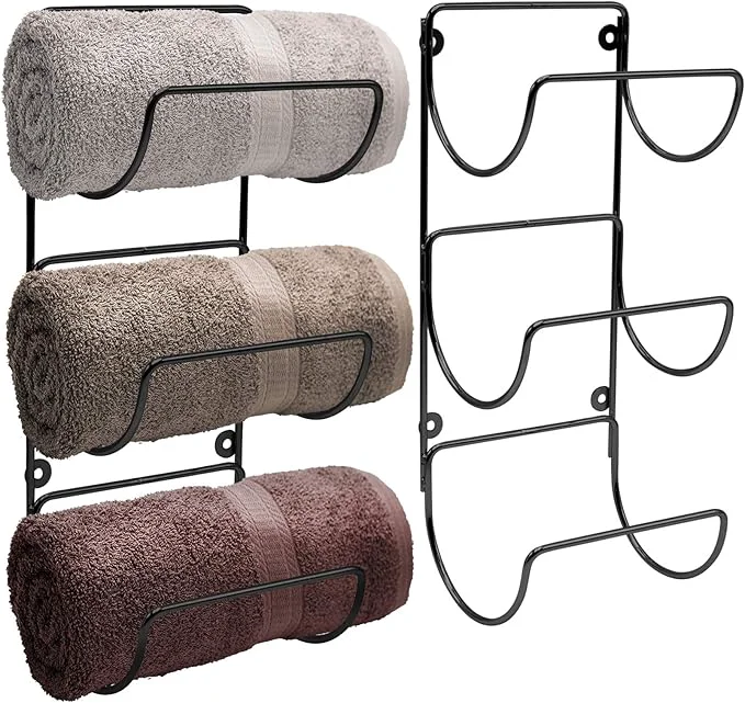 First-Class Sorbus Towel Holder for Bathroom Wall Original Design