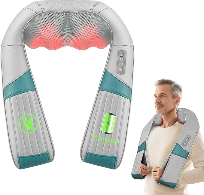 Genuine Snailax Cordless Neck Massager Relaxed