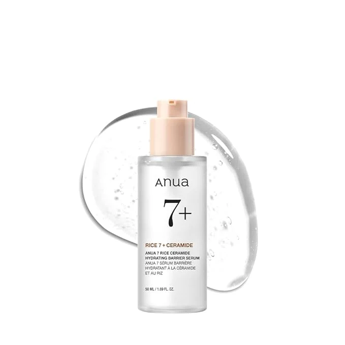 Unique Anua Rice Ceramide 7 Hydrating Barrier Serum Moisturizing Face Serum Functional