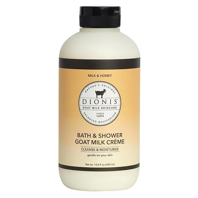 High-Quality Dionis Bath Shower Goat Milk Crème Milk Honey 14.5oz Versatile