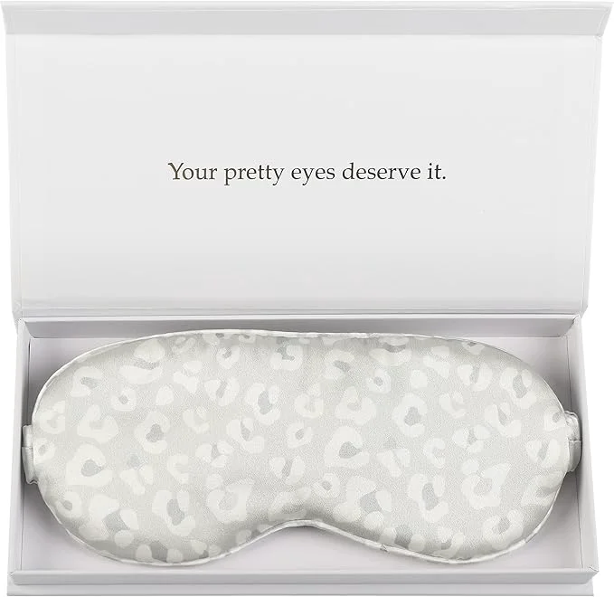 Trendy Silk Sleep Mask Light Blocking Luxury Mulberry 22mm Silk Eye Mask Eye Durable