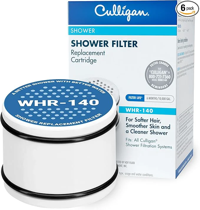 Modern Culligan® Shower Filter WHR-140 Cartridge Organic