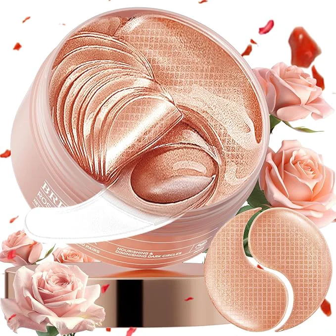 Stylish BREYLEE Rose Eye Mask Under Eye Patches Minimalist