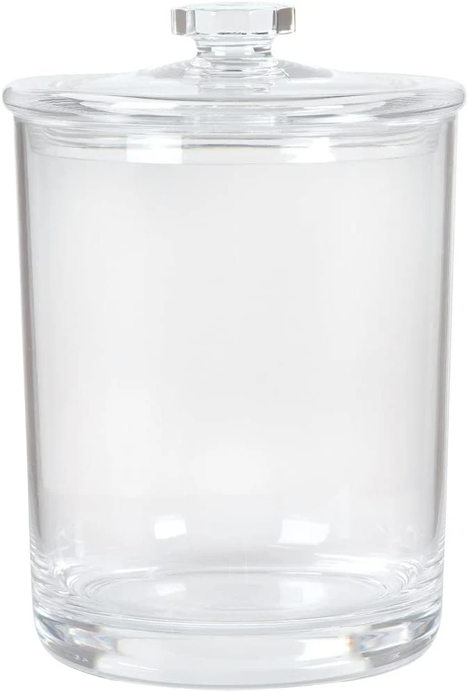 Secure ForPro Clear Acrylic Apothecary Jar High-Quality