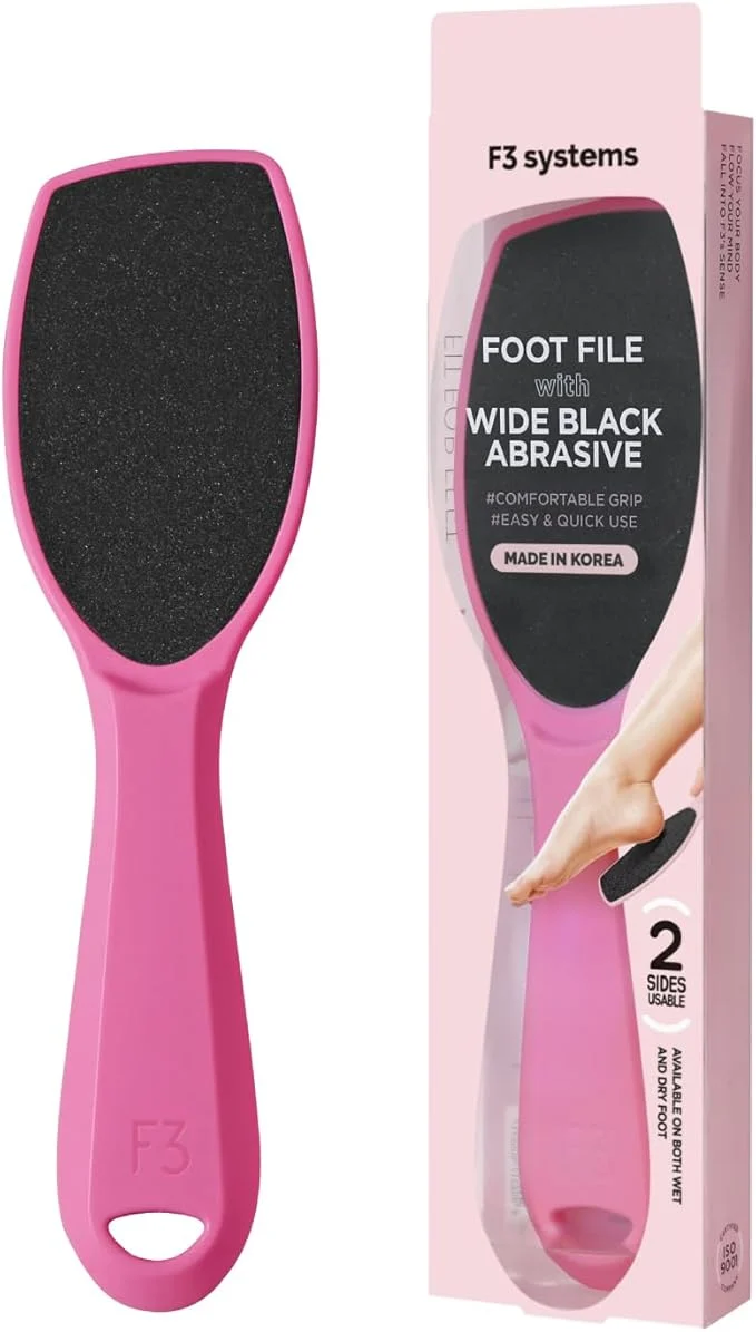 Relaxed Wide Emery Foot File Double-Sided Pedicure Tool Colossal Professional Foot Safe