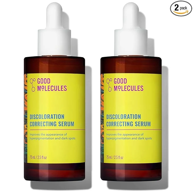Certified Good Molecules Discoloration Correcting Serum Pack 2 – 75 ml 2.5 fl oz Each Stylish