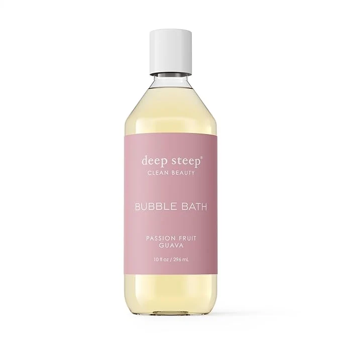 Fast Deep Steep Bubble Bath Passion Fruit Guava 10 oz – Soothing Soak Durable