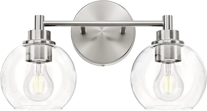High-Grade VONLUCE Bathroom Light Fixtures 2-Light Vanity Lights Prestigious