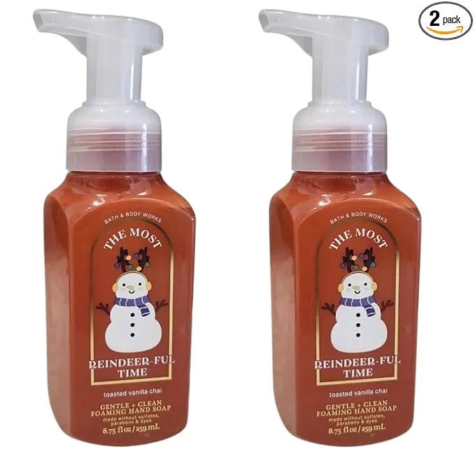Reliable Bath Body Works Toasted Vanilla Chai Gentle Foaming Hand Soap Professional
