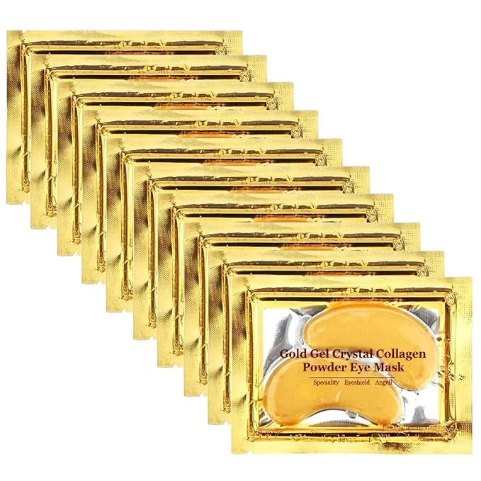 Consistent Adofect 30 Pairs Under Eye Patches -Reduce Eye Bags -24K Gold Eye Mask Collagen Verified