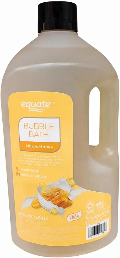 Versatile Bubble Bath Milk Honey Soother 1 of Pack 64 fl oz Traditional