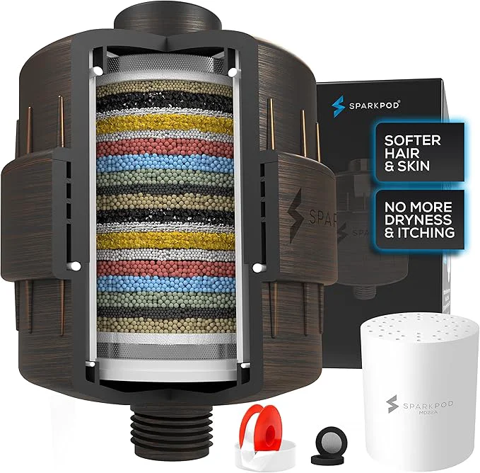Verified SparkPod 23 Stage Shower Head Filter Organic