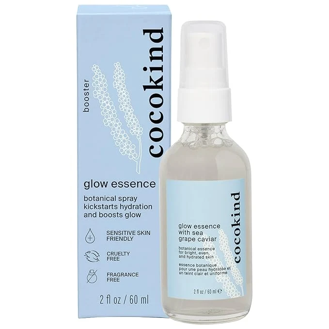 Premium Cocokind Glow Essence with Sea Grape Caviar Hydrating Primer and Facial Mist Eco-Friendly