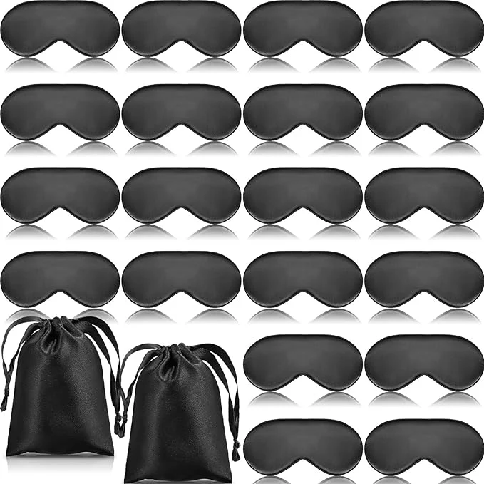 Optimized 20 Pieces Silk Sleep Mask Eye Mask Modern