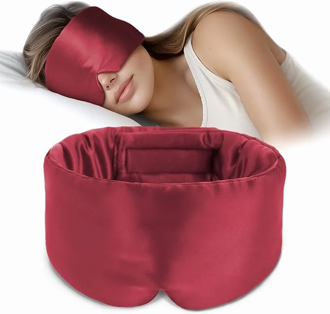 Authentic Silk Sleep Mask Soft Pressureless Mulberry Silk Artisan