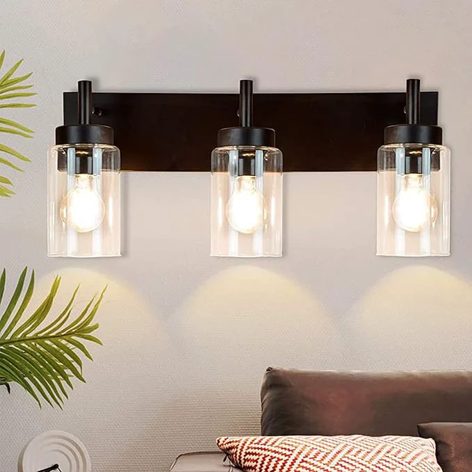 User-Friendly DLLT Wall Light Fixture Vintage Bathroom Vanity Light Secure