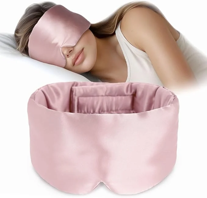 High-End Silk Sleep Mask Soft Pressureless Mulberry Silk