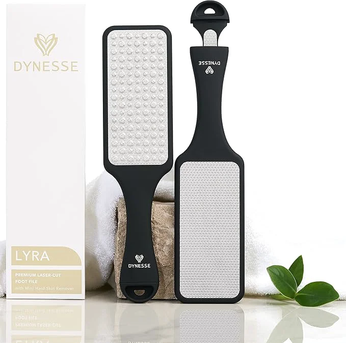 DYNESSE Foot File. Premium Pedicure Foot Rasp and Callus Remover. 3-in-1 Top-Quality