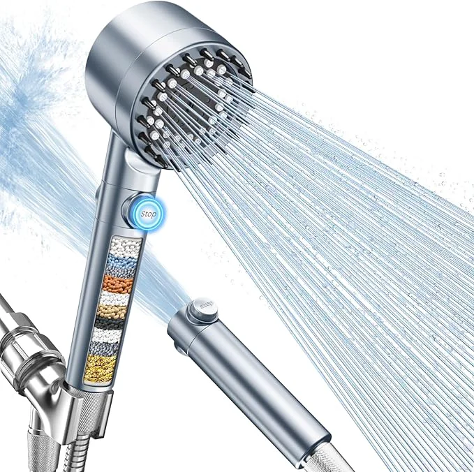 Contemporary FEELSO Filtered Shower Head Trendy