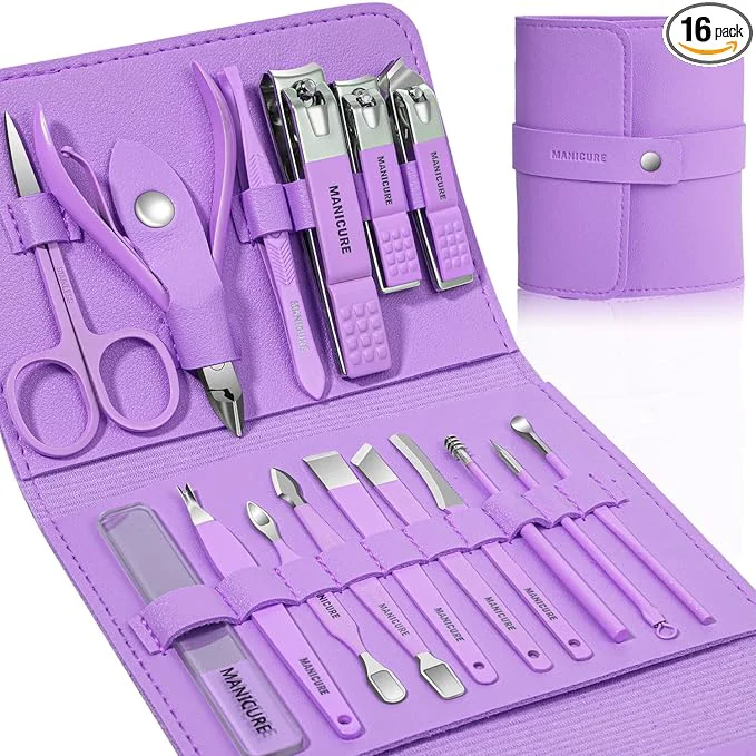 Refined Manicure Set Professional Nail Clippers Pedicure Kit Exceptional