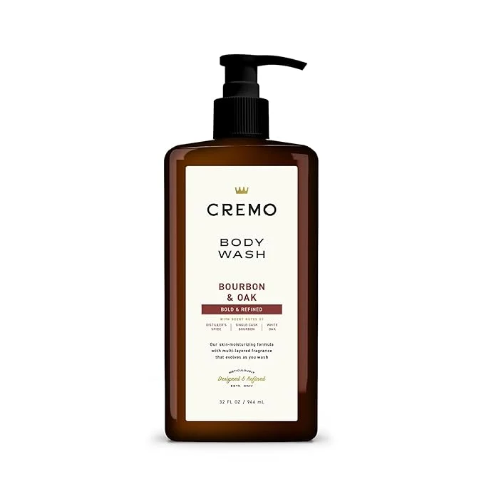 Long-Lasting Cremo Rich-Lathering Bourbon Oak Body Wash Advanced