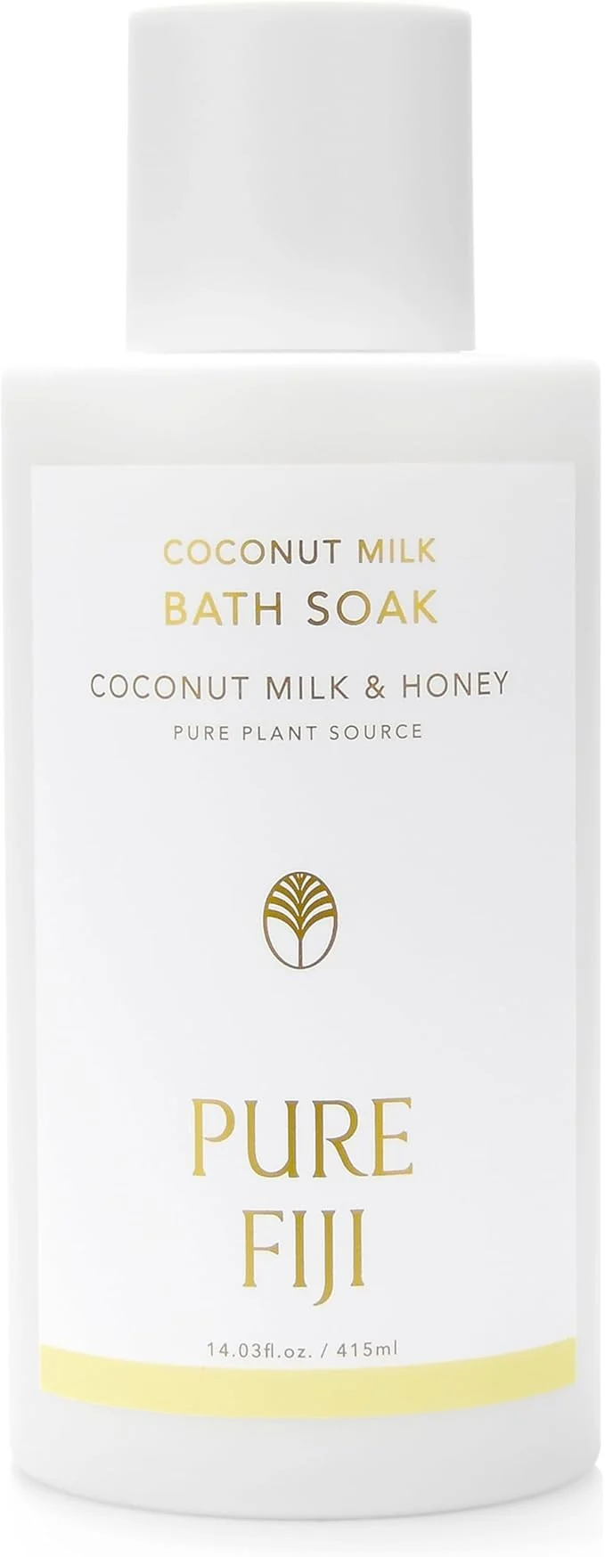 Responsible Pure Fiji Coconut Milk Bath Soak Coconut Milk Honey Recyclable