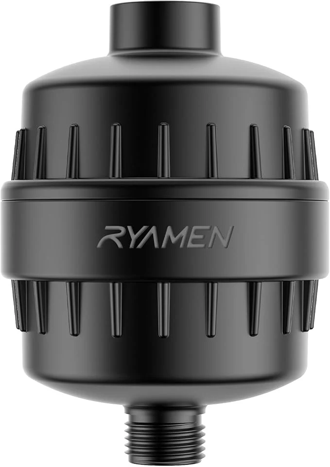 Effective Ryamen Heavy Duty Shower Filter Shower Water Filter 99 REMOVAL Shower Head Classic