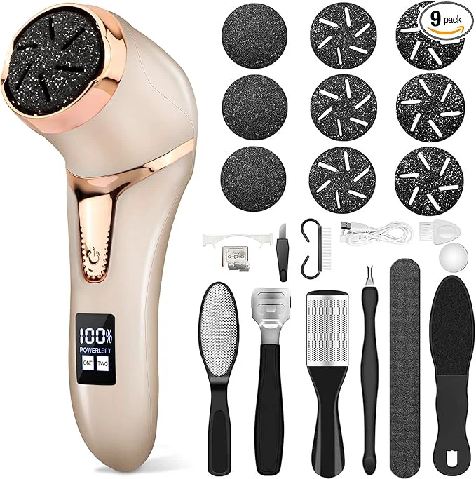 High-Grade Electric Callus Remover for Feet Portable Pedicure Kit Foot File Callus Remover Authentic