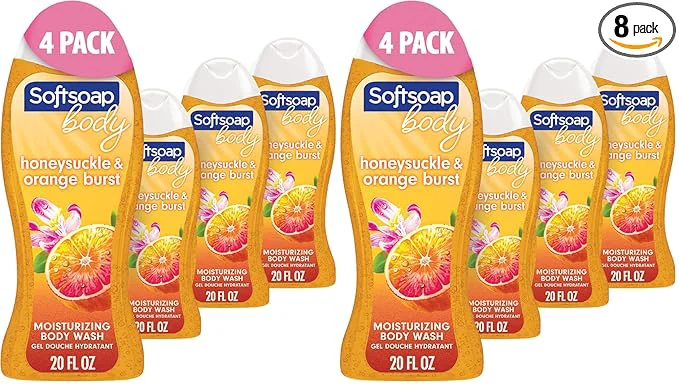 Specialty Softsoap Body Wash Honeysuckle Orange Burst Body Wash 20 Ounce High-End