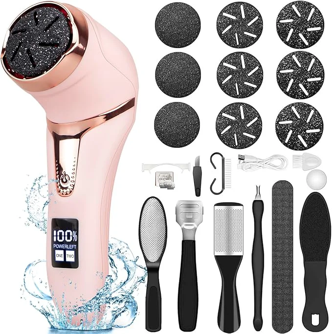 Fast Electric Callus Remover for Feet Rechargeable Foot Callus Remover Pedicure Easy-to-Use