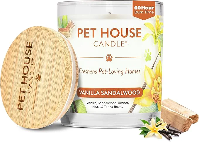 Certified One Fur All Pet House Candle Plant-Based Soy Excellent