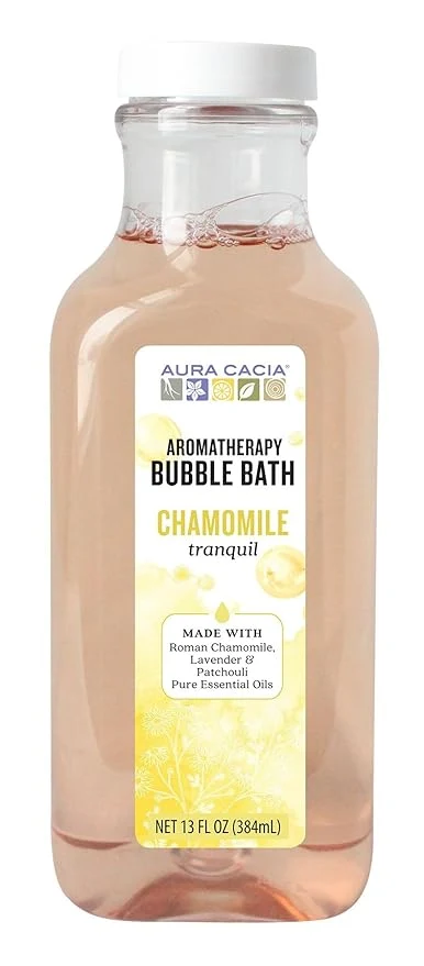 Premium Aura Cacia Chamomile Bubble Bath Aromatherapy Foaming Bath Pure