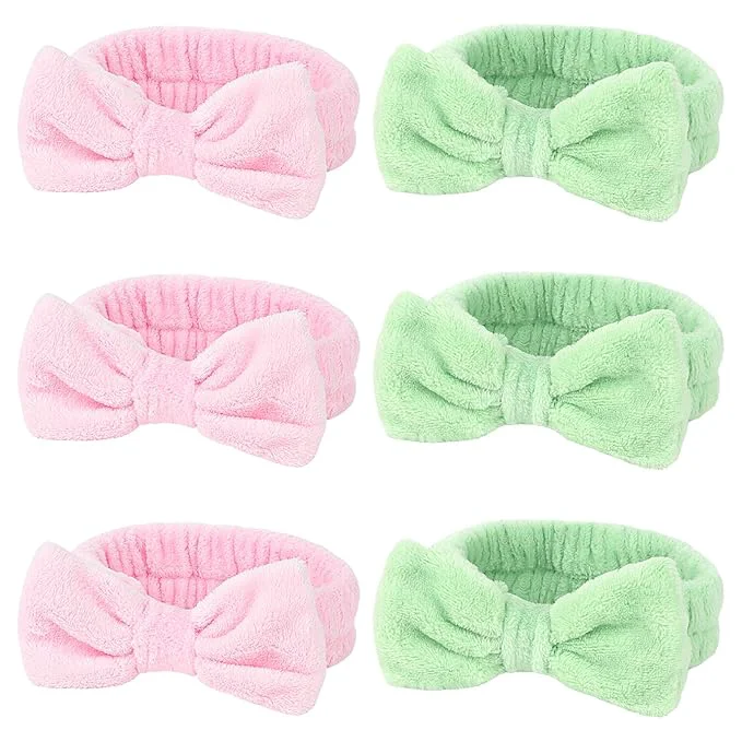 Verified WHAVEL 6 Pack Spa Headbands Artisan