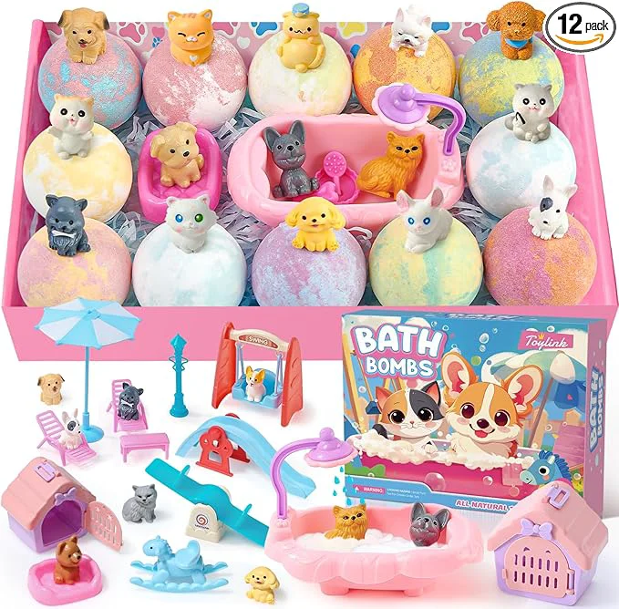 Expertly Made Toylink Bath Bombs for Kids Versatile