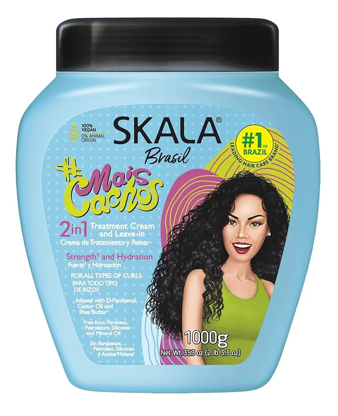 Advanced SKALA Expert Mais Cachos 2 in 1 Treatment Cream Leave In Conditioner Minimalist