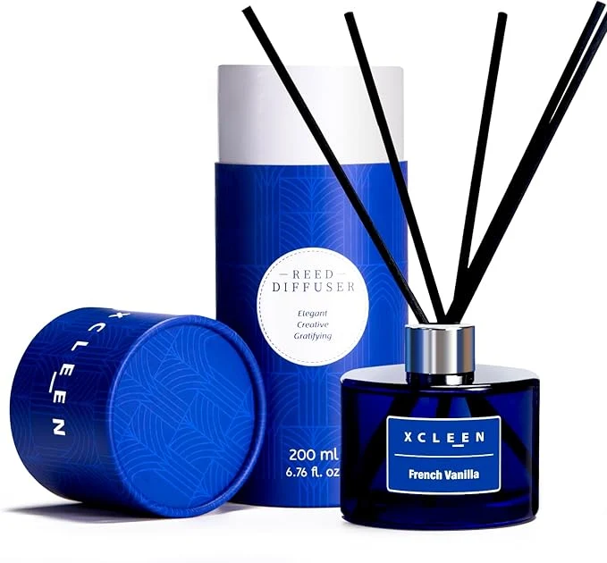 Safe Xcleen Reed Diffuser Set 6.7Oz French Vanilla Scented Oil Diffuser Effective