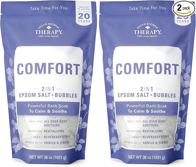 Innovative Village Naturals Therapy Comfort Foaming Bath Soak 36 oz Quality