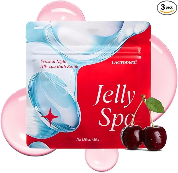 Certified LACTOMEDI Jelly Spa Bath Bomb Bath Slime Fine