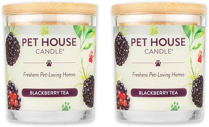 Trendy Pet House Candles Scented Pet Friendly Candles Clean Burning Plant-Based Professional