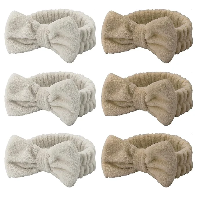 Dependable Casoty 6 Pcs Spa Headbands Hair Holder Original