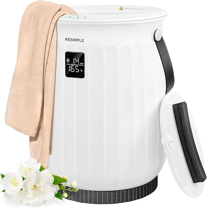 High-Quality Hot Towel Warmer for Bathroom Luxury Bucket Towel Heater 20L Large Capacity Secure